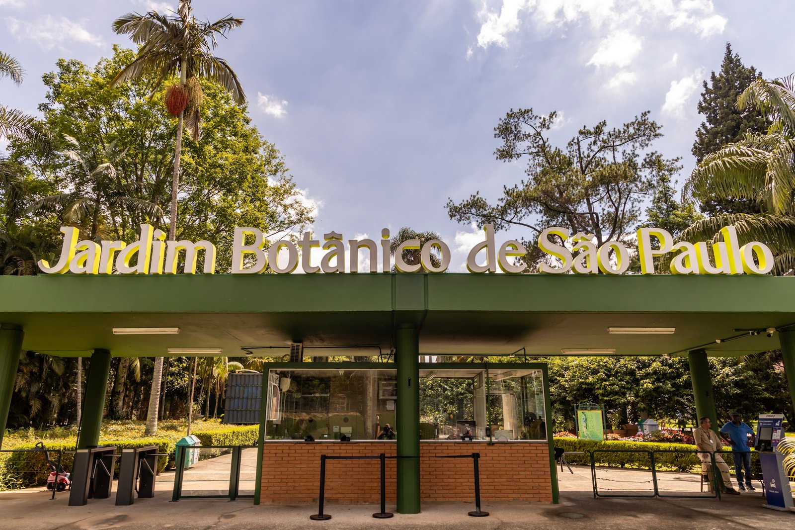 Entrada do Jardim Botânico de São Paulo