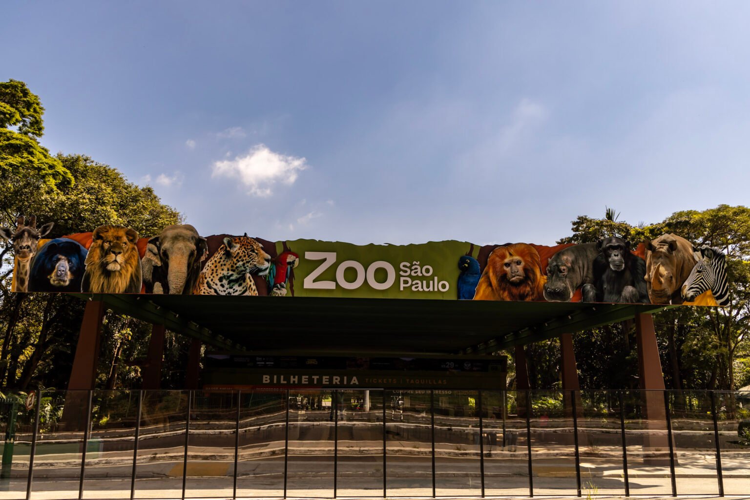 Entrada do Zoológico de São Paulo