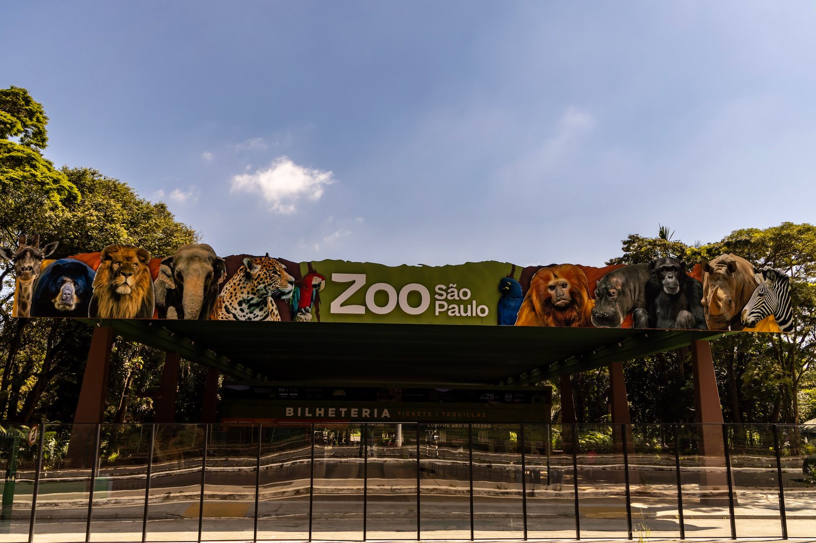 Entrada do Zoológico de São Paulo