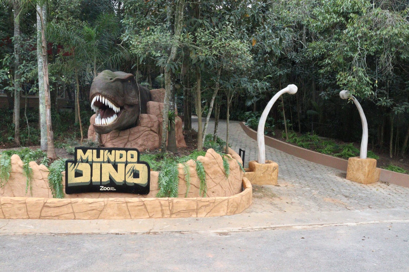 Foto no Zoológico de São Paulo